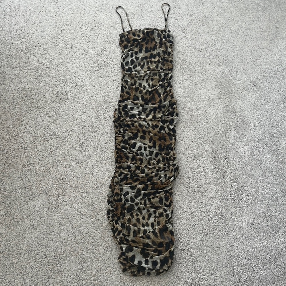 Brand New JLux Label Sheer Dress in a size S!